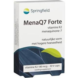 👉 Vitamine vcaps Springfield MenaQ7 Forte K2 180 mcg 30 8715216240905