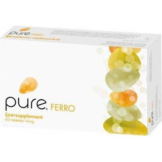 👉 Tabletten Pure Ferro 14 mg - 98% 60 5425036120020
