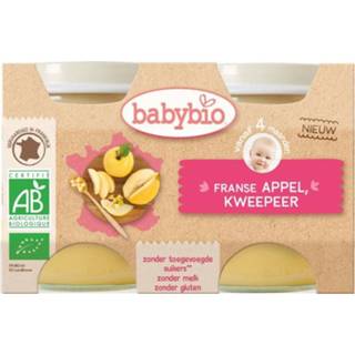 👉 Babybio Dessert appel peel 130 gram 2 stuks