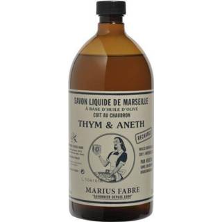 👉 Zeep Savon liquide de Marseille Nature tijm dille navul 1 liter 3298652000036