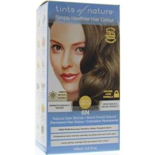 👉 Tints Of Nature 6N donkerblond 1 set 704326100603