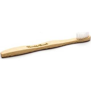 👉 Tandenborstel wit bamboe kinderen kids brush soft 7350075690204