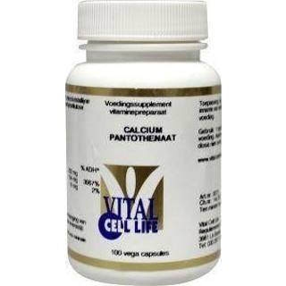 👉 Vitamine capsules B5 calciumpantothenaat 200 mg 8718053190204