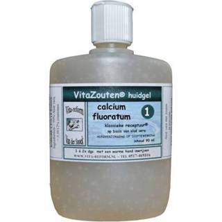 👉 Calcium schusslerzouten Vitazouten fluoratum huidgel Nr. 01 90 ml 8718885287011