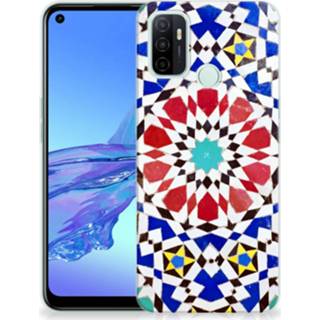 👉 Siliconen hoesje OPPO A53s | A53 TPU MozaÃ¯ek 8720215160116