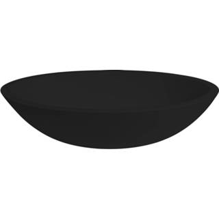 👉 Waskom zwart solid surface ovaal Best Design New Stone Epona 52x38x14 8718232090394