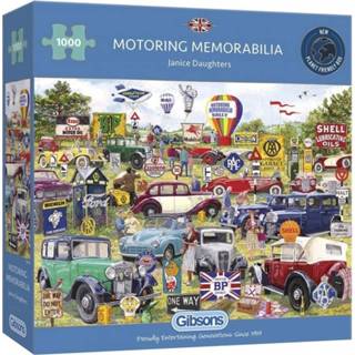 👉 Puzzel Motoring Memorabilia 1000 Stukjes 5012269063066