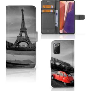 Flipcover Samsung Galaxy Note 20 Flip Cover Eiffeltoren 8720215733396