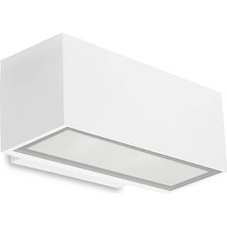 👉 Buitenwandlamp warmwit a+ wit aluminium LEDS-C4 Afrodita buitenwandlamp, down,