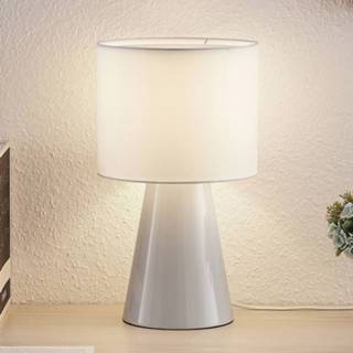 👉 Tafellamp wit staal a++ Lindby Erantie geheel in