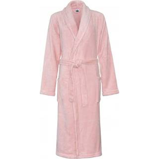 👉 Badjas pastel roze Relax Company fleece oud