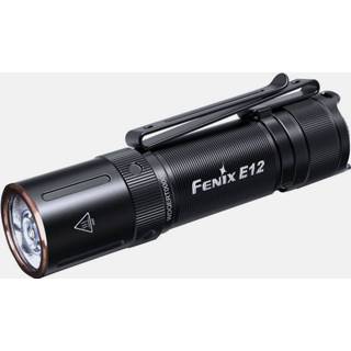 👉 Zaklamp zwart Fenix E12 V2.0 6942870307350