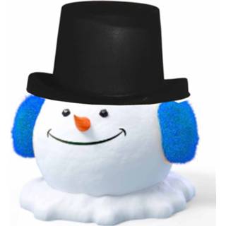 👉 Hoge hoed zwarte kinderen Sneeuwpop maken