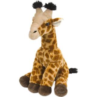 👉 Knuffeldier pluche multikleur baby's Baby Giraffe Van 30 Cm - Speelgoed Dieren Knuffels Safaridieren 8718758583370