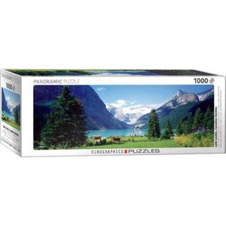 👉 Panoramapuzzel engels landschappen legpuzzels Lake Louise Canadian Rockies Panorama Puzzel (1000 stukjes) 628136514569