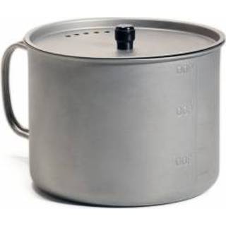 👉 Vargo - Ti-Lite Mug 0,9 - Beker maat 0,9 l, grijs