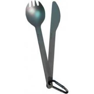 👉 Sea to Summit - Alpha Light Cutlery Set (2-teilig) grijs/zwart