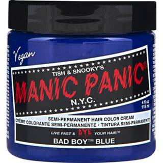 👉 Haarkleuring blauw vrouwen hoofdmateriaa onbekend mannen jongens Manic Panic - Bad Boy Blue Classic Haarverf