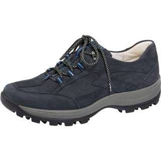👉 Veterschoenen blauw vrouwen donkerblauw Veterschoen Waldläufer