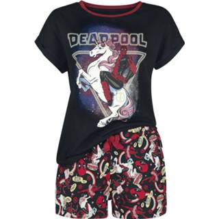 👉 Pyjama vrouwen m meerkleurig Deadpool - Einhornattacke 4060587932145