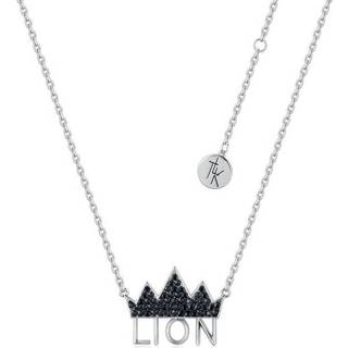 👉 Halsketting zilverkleurig vrouwen hoofdmateriaa metaal The Lion King - Disney by Couture Kingdom Crystal Crown 4064854153011