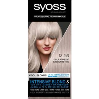 👉 Gezondheid Syoss Blond Cool Blonds Color 12-59 Platinum 5410091748210