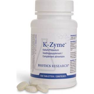 👉 Kalium gezondheid Biotics K-Zyme (kalium 99mg) Tabletten 780053034107