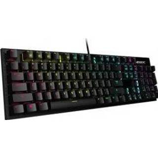 👉 Toetsen bord zwart Gigabyte AORUS K1 toetsenbord USB QWERTY Engels 4719331551353