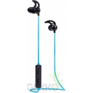 👉 Hoofdtelefoon zwart mannen Manhattan 179591 hoofdtelefoon/headset oorhaak, In-ear, Neckband Bluetooth Micro-USB