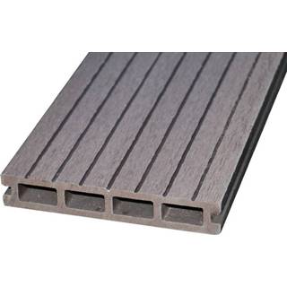 👉 Composieten vlonder plank composiet Fonteyn | Vlonderplanken 1m² 3 Planken Chocolade