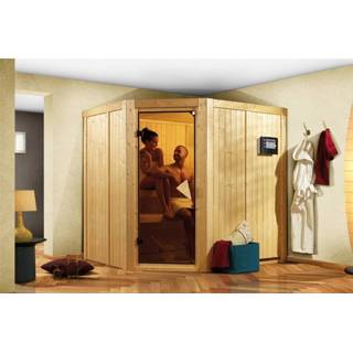 👉 Karibu | Sauna Siirin Deur Bronzeglas 4010090596426