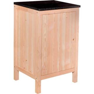 👉 Koel kast graniet Trendhout Buitenkeuken BUFFET Module R (lage koelkast kast) 8718144027112