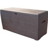 👉 Opbergbox bruin Kunststof Tuinmeubelen Fonteyn | 270 liter 8718836538216 8718734573968