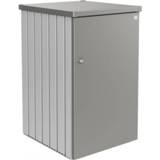 👉 Zijwand Biohort | ContainerBox Alex Variant 1.2 Zijwanden Zilver-Metallic en Dak Kwartsgrijs-Metallic 9003414530683