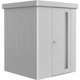 👉 Biohort | Berging Neo 1A Enkele Deur Zilver-Metallic 9003414810037
