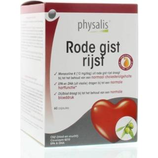 👉 Rode gist rijst capsules Physalis 60 5412360008186