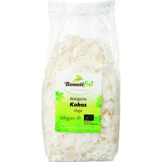 👉 Kokoschips kokos chips bio Bountiful 200 gram 8718503326184