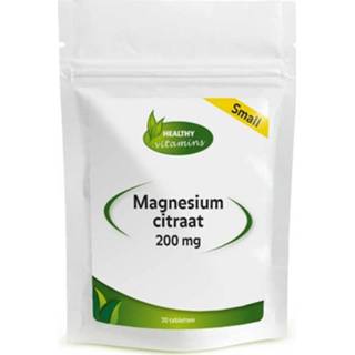 👉 Magnesium Citraat - Extra Sterk 200 mg Vitaminesperpost.nl 8719128931432