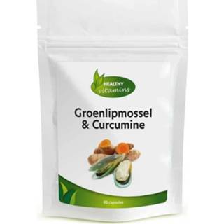 👉 Groenlipmossel zwarte en Curcumine met bes blad | 60 capsules ⟹ Vitaminesperpost.nl 8719128932781