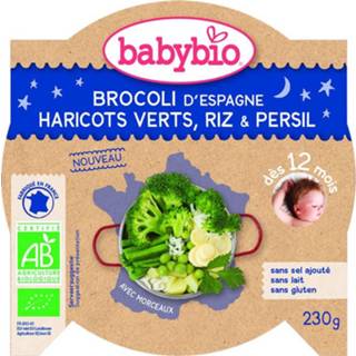 👉 Baby's Babybio Mon petit plat broccoli princessenbonen rijst 230 gram 3288131504643