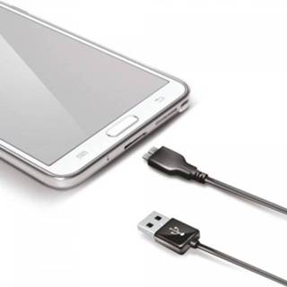 Celly Charge&Sync USB Kabel Micro USB 3.0 High Speed 1m - Zwart