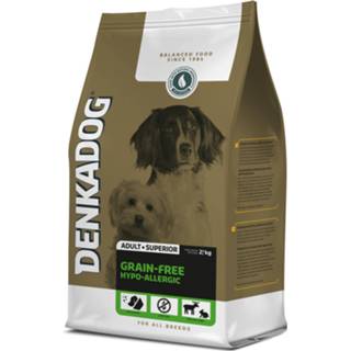 👉 Hondenvoer Denkadog Grain-Free Hypo-Allergic Hert&Konijn&Zoete Aardappel - 3 kg 8711625002691