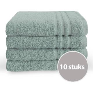 👉 Handdoek zeeblauw blauw Byrklund 50 x 100 cm - 10 stuks