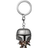 👉 Keychain mannen Star Wars The Mandalorian Pop!