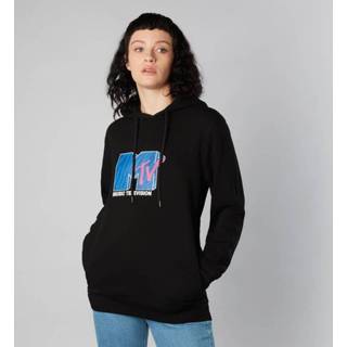 👉 MTV Hoodie - Black - XXL - Zwart