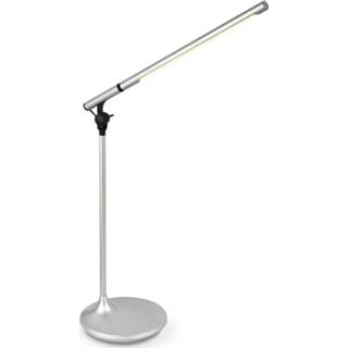 👉 Home sweet home LED bureaulamp Halo ↕ 42 cm - zilver