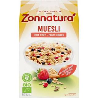 👉 Zonnatura muesli rood fruit zon