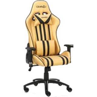 👉 Gamestoel goud gaming stoelen Gear4U Elite Limited Edition chair 5713552003652