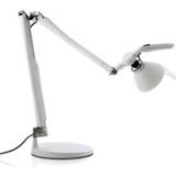 👉 Tafel lamp aluminium wit Luceplan Fortebraccio Tafellamp -