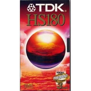 👉 Videoband TDK VHS E180 HS/TV 180 4902030031527